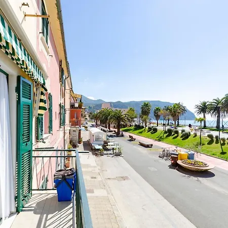 شقة Altido Great Flat With Balcony & Sea View Near Beach